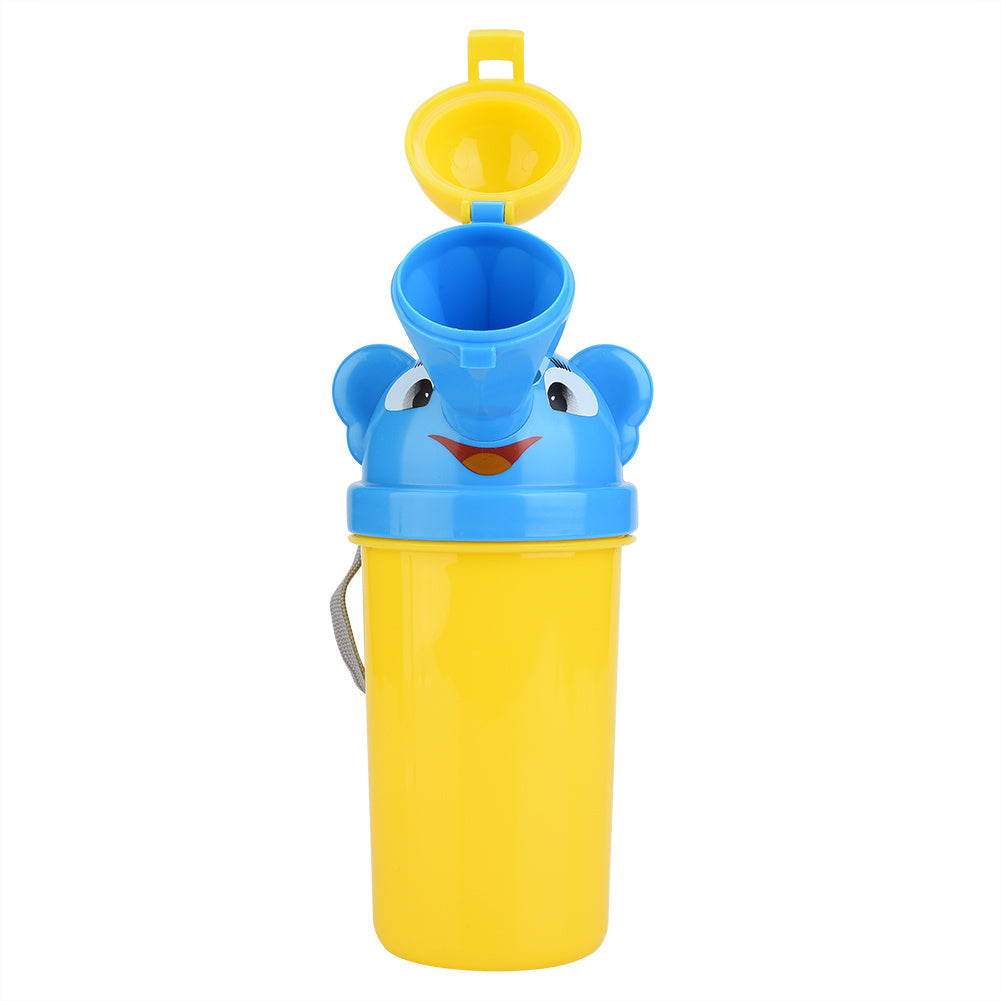 Baby Portable Urinal Potty Child Emergency Toilet for Toddler Upgrade Baby Car Camping(Yellow)