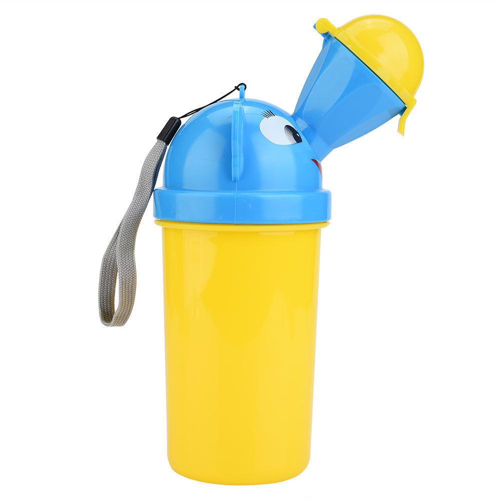 Baby Portable Urinal Potty Child Emergency Toilet for Toddler Upgrade Baby Car Camping(Yellow)