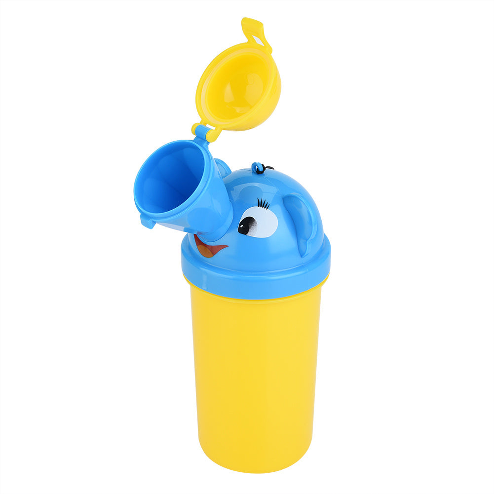 Baby Portable Urinal Potty Child Emergency Toilet for Toddler Upgrade Baby Car Camping(Yellow)